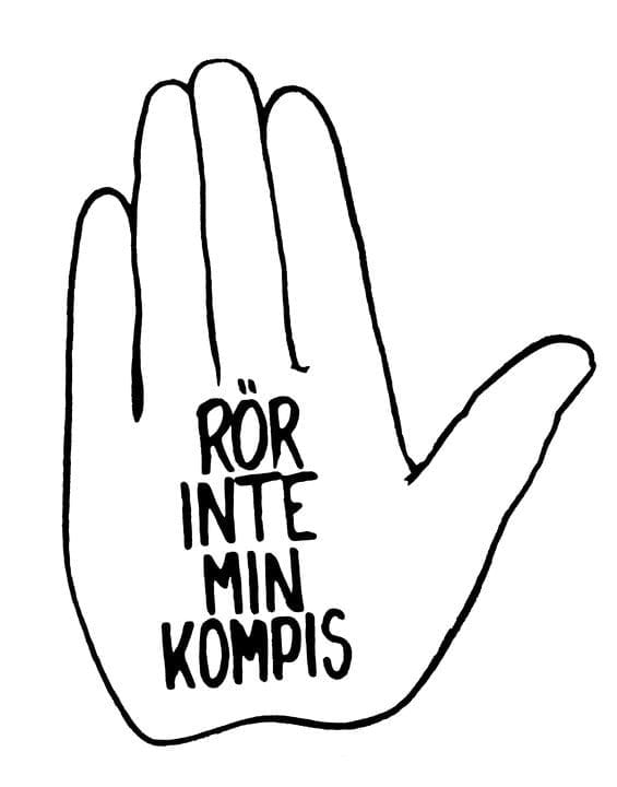 KNAPPAR OCH VIT ANTIRASISTISK BILDKULTUR