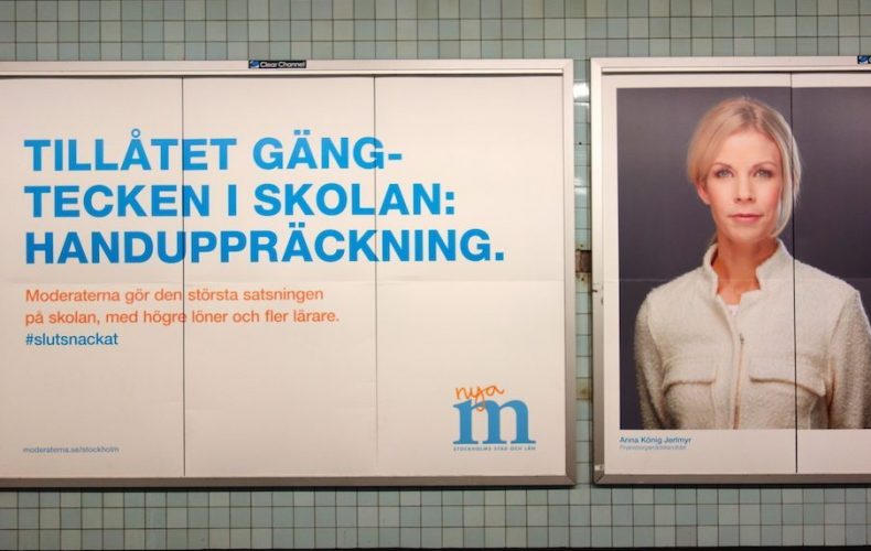 Moderaternas valkampanj och kodade rasbudskap