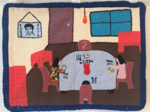 Anonymous female artists from Chile, Arpilleras, 1970s-1980s. El Museo del Barrio, New York. Foto: Macarena Dusant