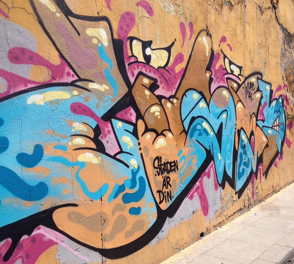 Bild på ett verk av Ligisd. Foto: Futuro Berg