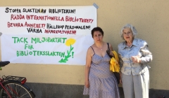 Stor kampanj för att stoppa nedläggningen av Internationella biblioteket